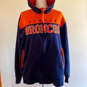 NFL DENVER BRONCOS ZIP HOODIE